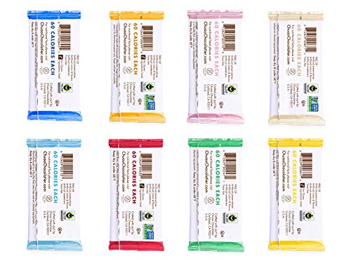 Chuao Chocolatier Chocolate Artisan Assortment Gift Set (Assorted Milk and Dark Mini Bars) 8 pc