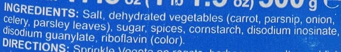 Vegeta Gourmet Seasoning No MSG 17.5oz 500g bag (17.5 Ounce (3 pack))