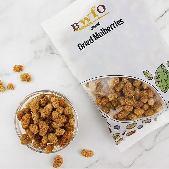 Buy Whole Foods Organic Dried Mulberries (500g)