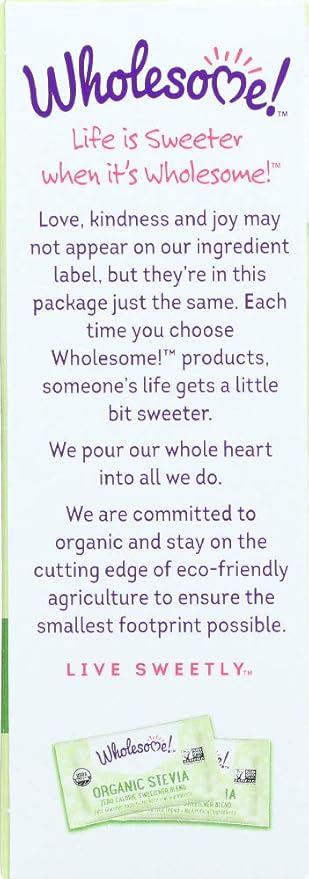 Wholesome Sweeteners Stevia 6x 75x1GR