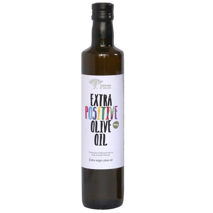 SINDYANNA OF GALILEE Awarded Extra Virgin Olive Olive Oil Cold Pressed Made in Israel Kosher Vegan Keto &amp Cold Presse 250ml (Coratina)