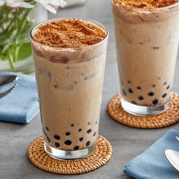 Fanale Premium Tiramisu Bubble Tea Flavoring Powder | Perfect for Baking Smoothies Desserts and Drinks | Instant Flavoring Powder for Boba Milk Tea- 2.2 Pounds (Pack of 20).