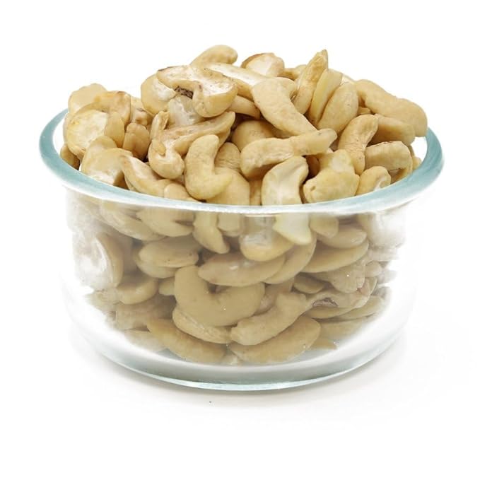 C.J. Dannemiller Cashew Halves Bulk 10 LB Box RAW Split Cashews Perfect for Snacking Cooking Trail Mixes