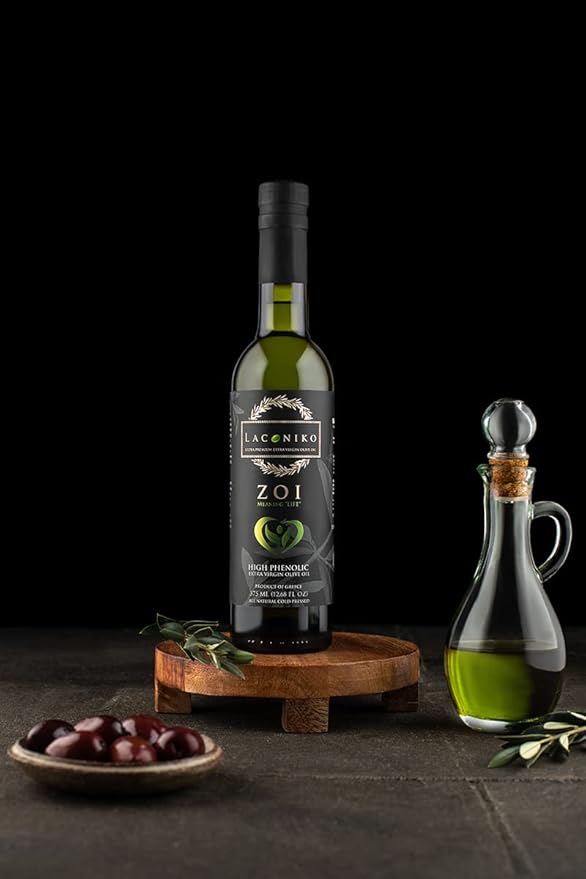 Laconiko ZOI Ultra High Phenolic Extra Virgin Olive Oil | NEW September 2025 Harvest! | 1397 MG/KG Polyphenols | Rich in OLEOCANTHAL 1000 MG/KG | LIMITED QUANTITY | GOLD MEDAL 2026 NYIOOC | 12.68 OZ (
