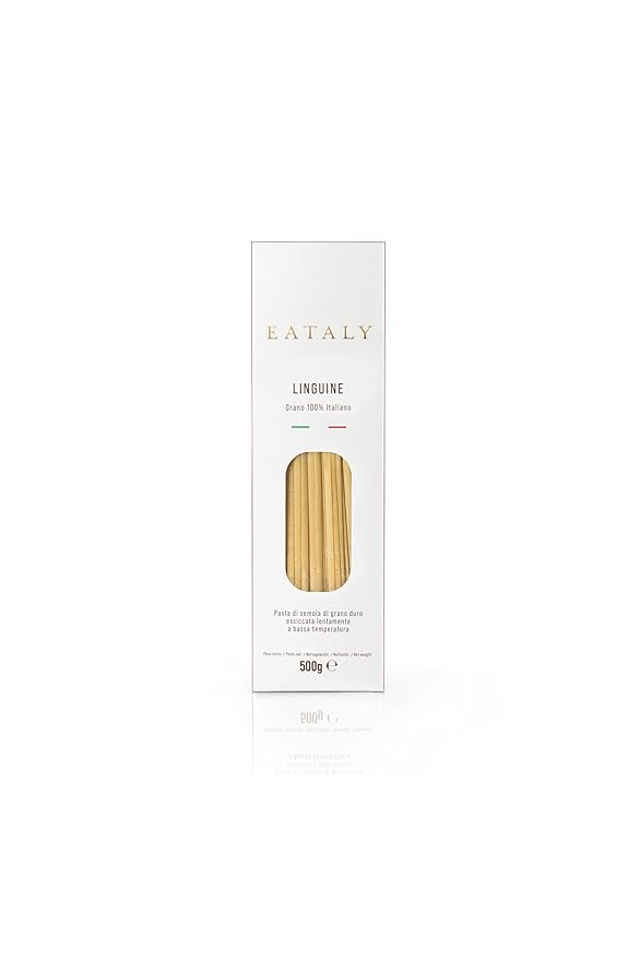 Eataly Dinner for Two Pasta Bundle Pack- Linguini Antichi Fusilli &amp Rigatoni 3-500g (17 oz.) Boxes- 1 Each