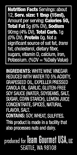 OMG!: Delicious Dipping Oil | As found in Pike Place Market | Perfect for breads veggies salads and marinades. (Chardonnay Roasted Garlic Marinade 177ml/6oz)