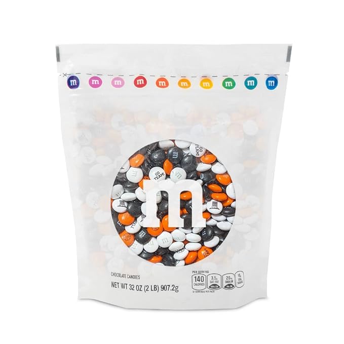 M&ampM’S WORLD Basketball Milk Chocolate Candy 2 lbs Bulk Candy for Basketball Party Decor Gifts Favors or Sports Theme Birthday