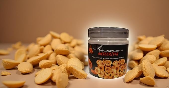 Premium Dried Figs (Anjeer) 250g – Handpicked Soft &amp Juicy | Mahamandaleshwar Pure Dried Fruit | Traditional Indian Taste