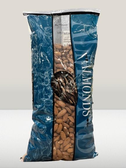 Whole Almonds 5 lbs – Premium Raw Baking Nuts Unsalted Unroasted – Perfect for Snacking Cooking and Baking