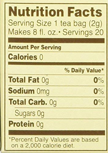 Celestial Seasonings Herbal Tea - Bengal Spice - Caffeine Free - 20 Count (Pack of 6)