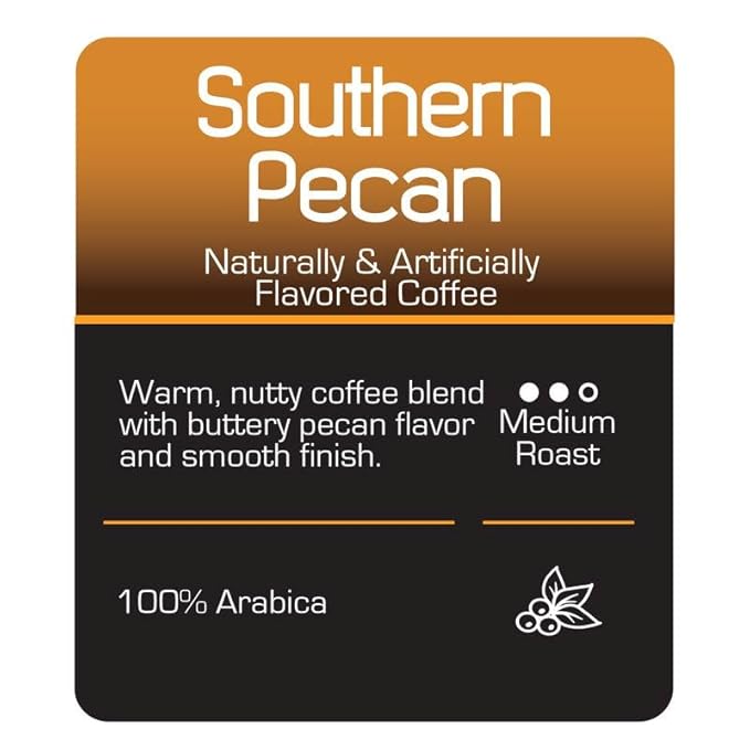 Roast Ridge Single Serve Coffee Pods for K-Cup Brewers Flavored Variety Pack Medium Roast 60 Count (20 each: Cinnamon Swirl Coconut Caramel Southern Pecan)