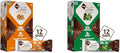 NuGo Slim Dark Chocolate Crunchy Peanut Butter Protein Bars and Chocolate Mint Box 12 Count Each