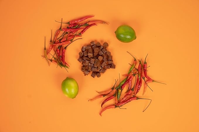 Vacadillos - High Protein Carne Seca Bites | 28g Protein Sugar Free Carbs Free Gluten Free Dairy Free Keto &amp Paleo Friendly | Mexican Inspired Beef Jerky Snack | Chile Lime Pack Of 4