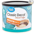 Decaf Classic Ground Coffee Medium Roast 30.5 oz Pack of 2