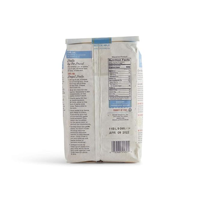 De Lallo BCA25397 Penne Ziti No.3244 16 x 16 oz