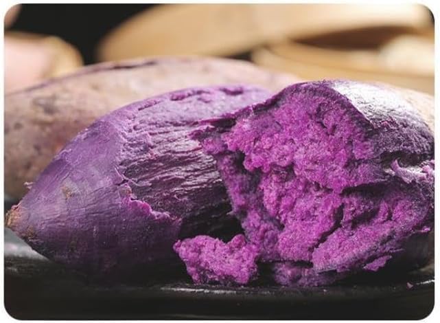 Dried Sweet PotatoDried Purple Potato (400G/800G) Preserved FruitHealthy Nutritious BreakfastWhole Grain FoodInstant FoodDelicious SnackDessert Gifts (2 Flavors800g)
