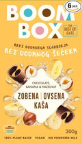 BOOM BOX Chocolate Banana Hazelnut Oatmeal - 30 g - Energizing Breakfast CereaL