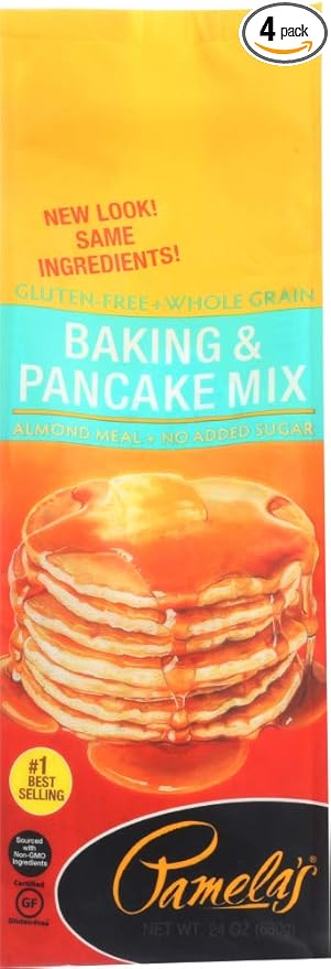 Pamela's Products Ultimate Baking &amp Pancake Mix 24 oz (Pack of 4)