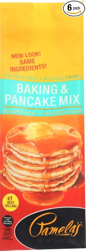 Pamela's Products Ultimate Baking &amp Pancake Mix 24 oz (Pack of 6)