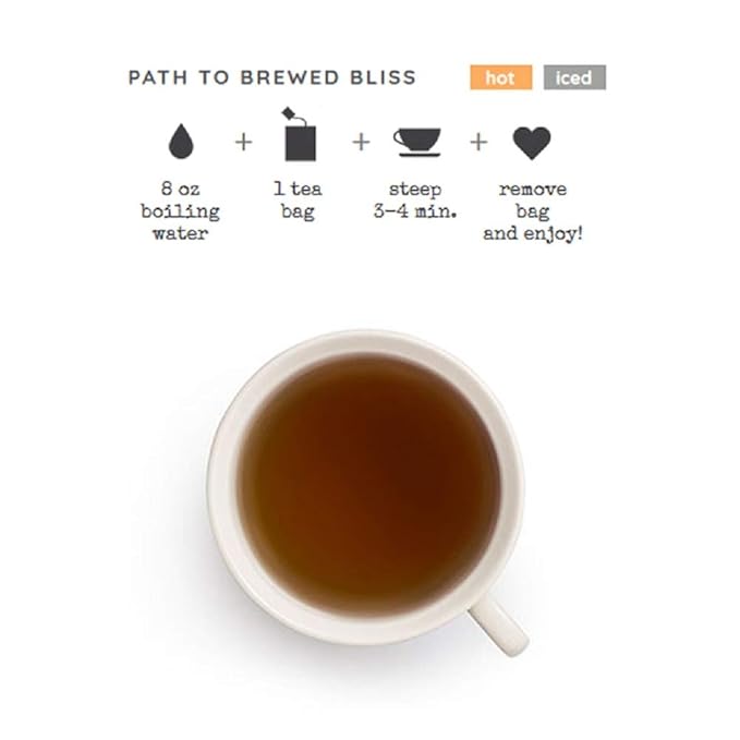 Good Earth Tea Sweet &amp Spicy Chai Black Tea 18 Teabags (Pack of 6)