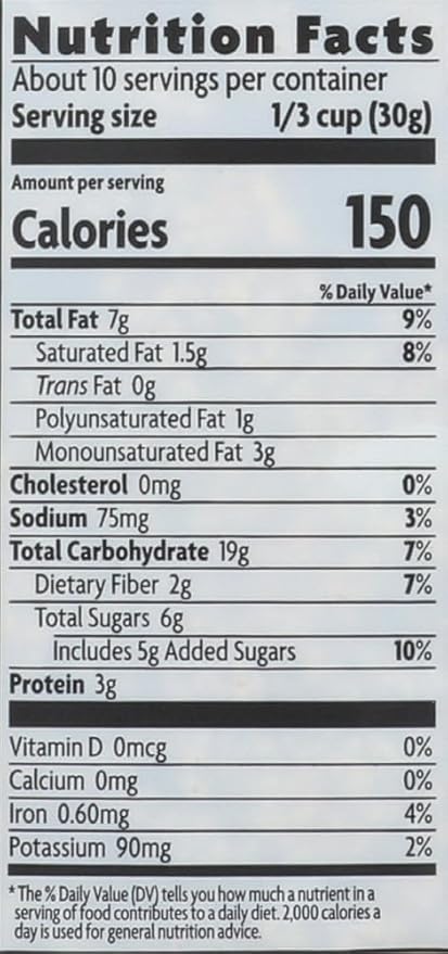 Nature's Path Gluten Free Crunchy Granola - Coconut &amp Cashew Butter 11 oz. (Pack of 2)