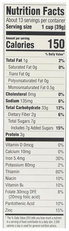 Moms Best Naturals Oats Honey Blend Fanily Size 18-Ounce (Pack of 14)