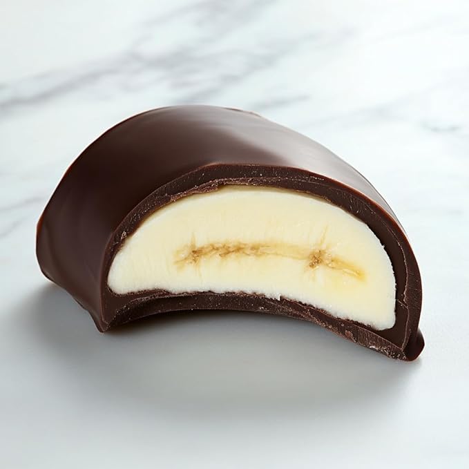 Kraš Bananko 120g - Irresistibly Delicious Mini Chocolate Covered Foam Bananas - Treat Yourself to Every Bite of Sweet Bliss! Pack of 5 (30G 72 Pack)