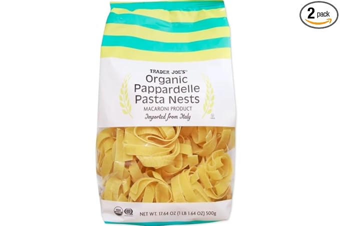Generic Organic Papperdelle Pasta Nests 17.64 Oz Pack of 2