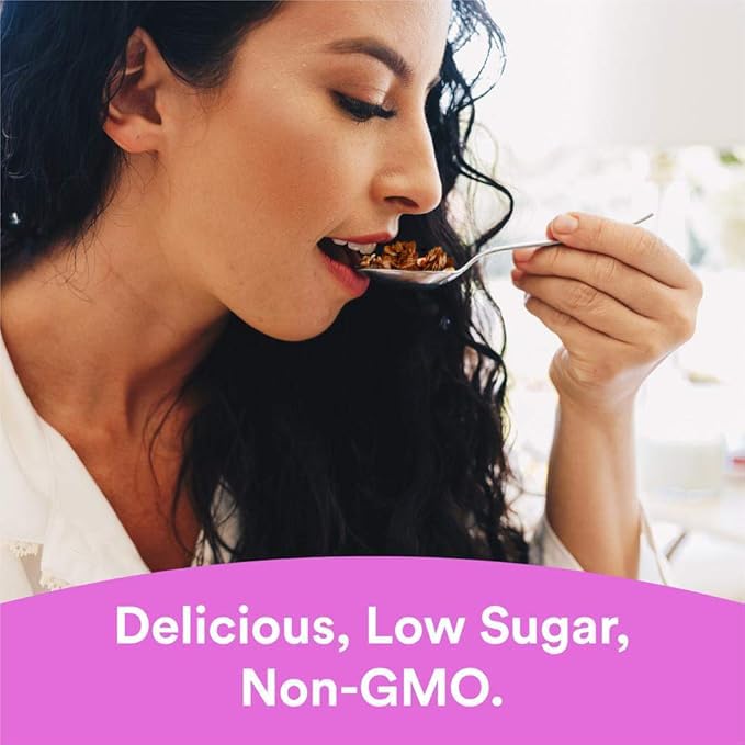 gr8nola HONEY OAT CRUNCH - Healthy Low Sugar Bulk Granola Cereal - Made with Superfoods Whole Oats Honey Cinnamon and Flaxseed Soy Free Dairy Free and No Refined Sugar - 4.5lb Resealable Bag