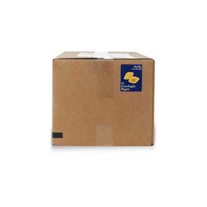 Barilla Large Conchiglie Rigati Pasta Shell 10 Pound -- 2 per case.