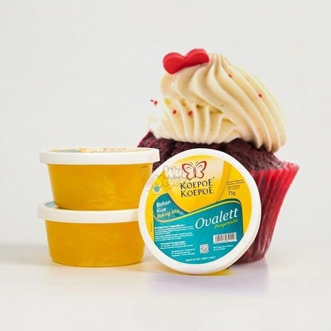 Koepoe Koepoe Bahan Kue Baiking Mix series Ovalett 30g (Pack of 1)