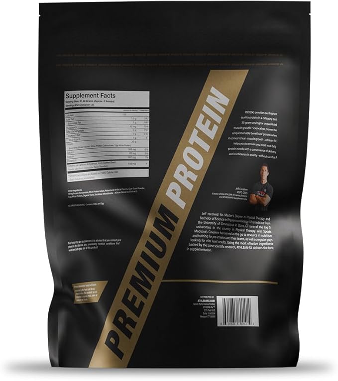 ATHLEAN-X PRO-30G Xpresso Premium Caffeinated Protein Powder Spiced Chai Latte Gluten-Free Low Sugar 30g of High Protein Powder for Muscle Recovery &amp Growth NSF Certified for Sports