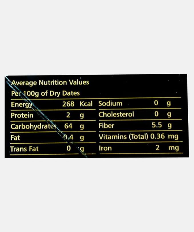 Premium Medjoul Natural Dates Super Jumbo Class I 500g New Crop