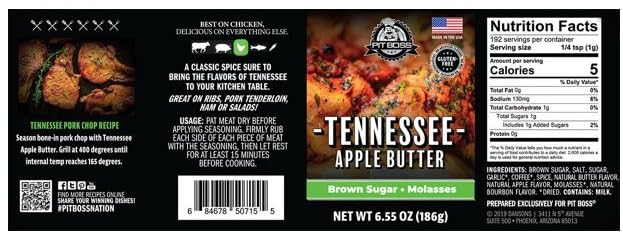 Pit Boss BBQ and Grill Seasoning with the exotic flavors + King Combo QR Code (Mango Tennesse &amp Sweet (1 ea.))