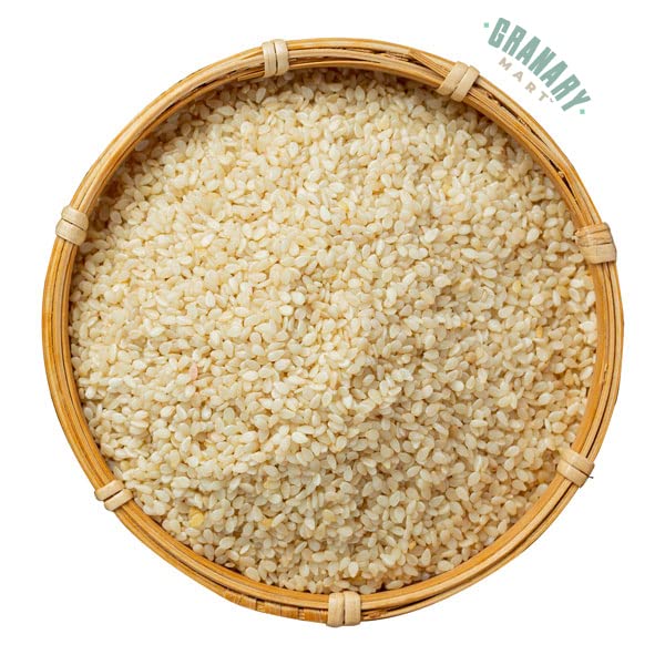 Natural Unhulled Sesame Seeds by Granary Mart – Packed with Calcium and Iron – Superfood of Nature – Gluten &amp Preservatives Free – Keto Diet Approved - Available In 55 lbs. Bulk Bag
