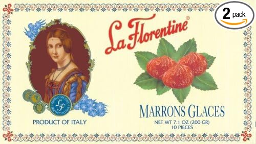 La Florentine Marrons Glace 7.1-Ounce Boxes (Pack of 2)