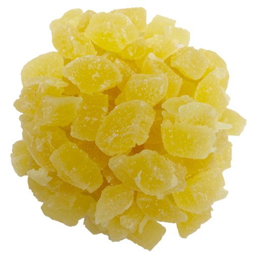 OliveNation Diced Dried Pineapple Sugar Dusted Non-GMO Gluten Free Kosher Vegan - 80 ounces