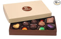 Chocolate Therapy by Sweet Remedies Assorted Dark and Milk Gourmet Chocolate Collection. Truffle Box 12 pc Decadent Rich Assortment of truffles. Holiday Box