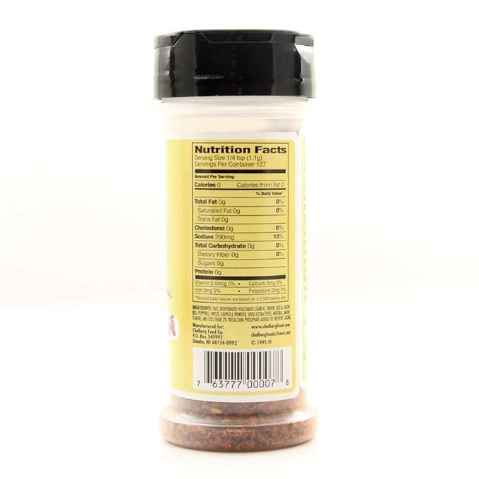 Chipotle Seasoning - All Natural - A-Rent-A-Chef - All Purpose - Gluten Free - 3 Pack of 4.96 oz - MSG Free - USA Made - Proudly Made in Nebraska - Smoked Spice - Spicy not Hot - Versatile Seasoning