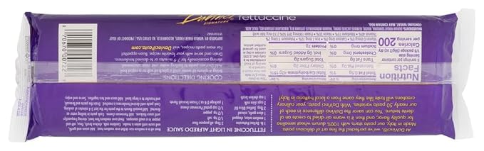 DaVinci Italian Pasta 16oz Bag (Pack of 6) (Choose Types of Pasta Below) (Fettuccine 16oz Bag)6
