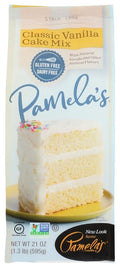 Pamela's Classic Vanilla Cake Mix Gluten Free 6x 21 Oz