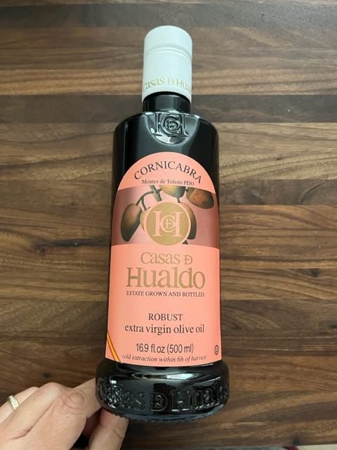 Casas De Hualdo Picual Extra Virgin Olive Oil Imported From Spain (500 ML Pack of 6)