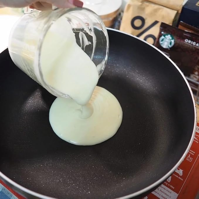 เชฟจ๋า Vanilla Flavored Pancake and Waffle Mix Easy Just-Add-Water Baking Base Premium Pastry Flour Blend for Breakfast and Dessert Snacks (150g)