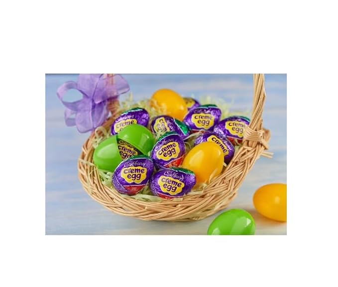 CREME EGG Milk Chocolate with Soft Fondant Center Candy Easter Theme 1.2 Oz 12 Count