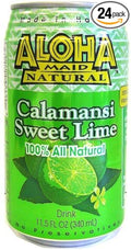 Aloha Maid Natural Drink Calamansi Sweet Lime 11.5 Ounce (Pack of 24)