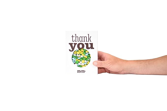 M&ampM’S WORLD Thank You Gift Box Includes Built in Card Unique Gift for Family Friends Colleagues Employees &amp Clients