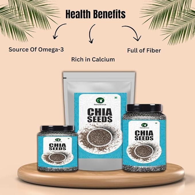 All Raw Seeds Combo Pack of 9-1125g | Chia Pumpkin Sunflower Flax Watermelon Halim White Sesame Black Sesame &amp Basil Seeds 125g Each | Seeds Mix Superfoods for Eating Combo Pack