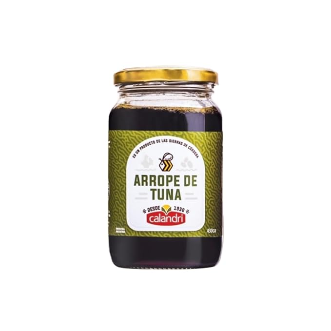 Calandri Arrope – 100% Natural Argentine Syrup Made from Native Fruits and Honey (430g / 0.94lb) (Prickly Pear)