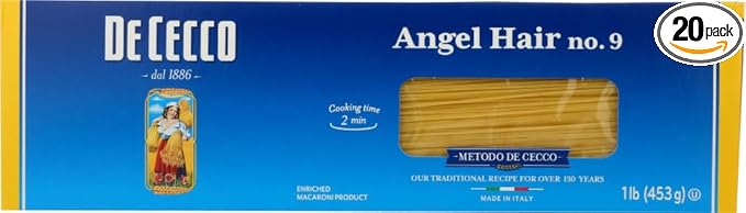 De Cecco Angel Hair Pasta 16 Ounce - 20 per case.