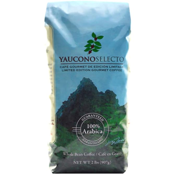Yaucono Selecto Limited Edition Gourmet Whole Bean Coffee Bag 2 Pound (Pack of 3)
